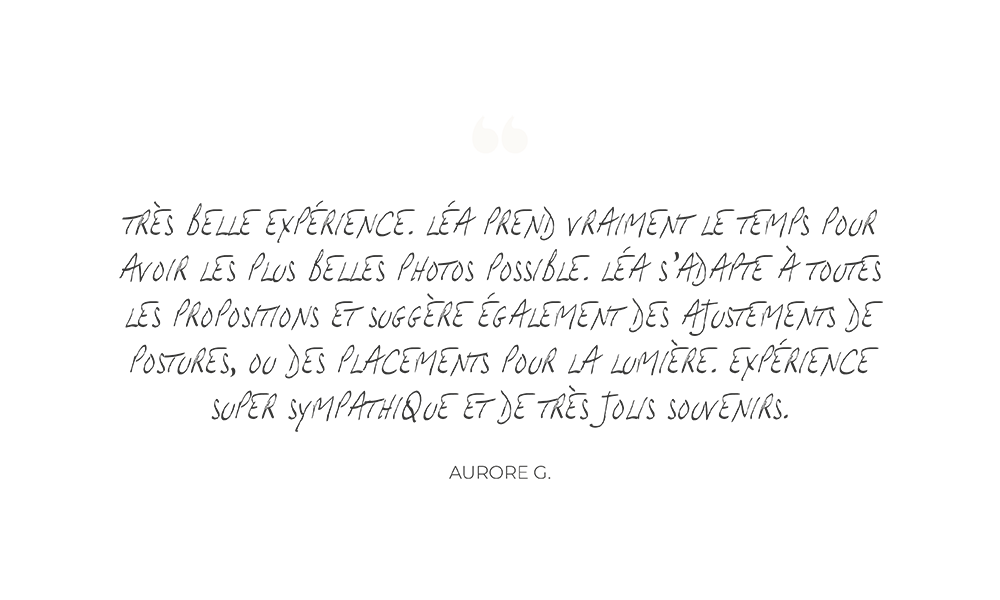 Témoignage Aurore Photo Chien Animaux Portrait avis témoignage client satisfait